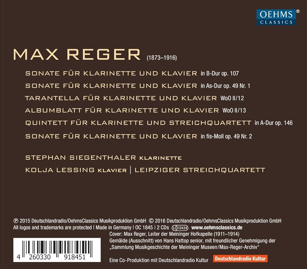 【新品未開封】レーガー:作品集(2枚組) (Reger) Amazon.co.jp: レーガー:作品集: ミュージック